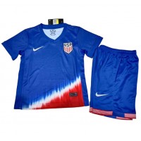 Forente Stater Bortedraktsett Barn Copa America 2024 Kortermet (+ Korte bukser)